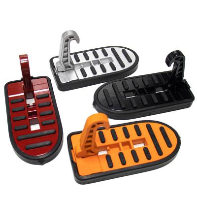 China Universal Foldable Sports SUV Car Door Step Pedal with Safety Hammer Function for sale