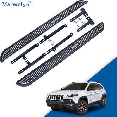 China Factory Car Styling Accessories Prevent Running Panel Aluminum Alloy Direct Side No Bumping For Jeep Cherokee for sale