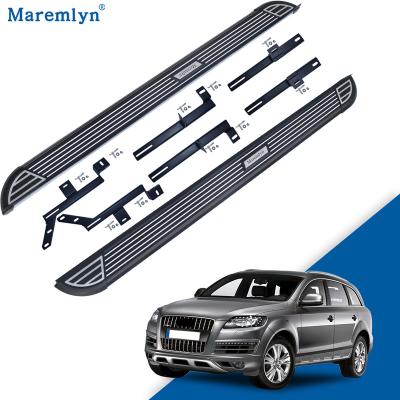 China Car Accessories Customized Body Kit Side Logo Knocking Exterior Step Running Panel Prevent For Audi Q7 2015 for sale