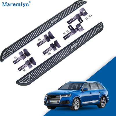 China Prevent bumping Universal Suv Protector Side Step Car Accessories Hot Selling Running Panel For Audi Q7 2019 for sale