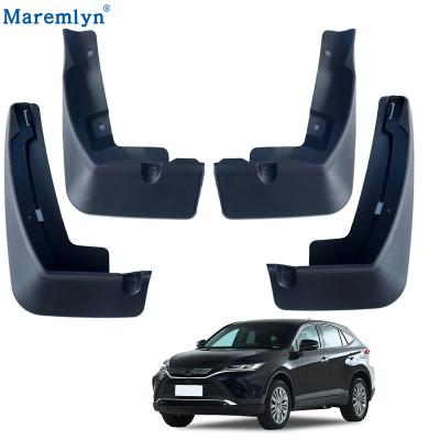 China High Quality Car Body Parts Accessories 4X4 Car Fender Cover Mud Flaps Mudguard For Toyota Harrier for sale