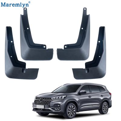 China Car Body Parts Fast Delivery Car Mudguard PE Strong Toughness Fender Cover Mudguard For Chery Tiggo 8 plus for sale