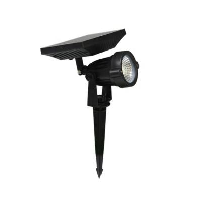 China LANDSCAPE ABS IP65 Material WW RGB 5W LED Waterproof Solar Outdoor Solar Spike Landscape Light for sale