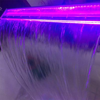 China ABS IP68 2022 New Design Residential Underwater PC Material Led Remote Control Waterfall Outdoor Mounted Lights for sale