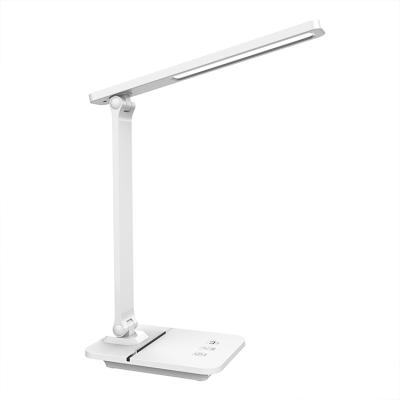 China Modern Reading LED Table Lamp Portable Lamps Radio Fill Desk Light With USB for sale