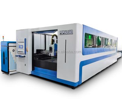 China Laser CUTTING Exchange 6KW closed table full fiber laser cutting machine 4020 for plate carbon steel en venta