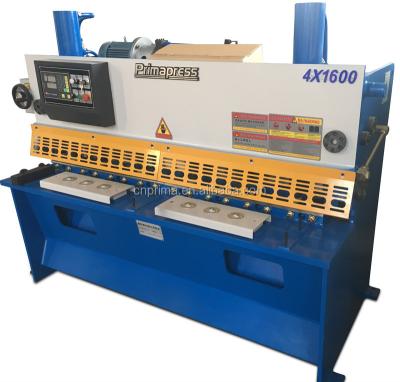 China Building material stores made in china high quality hydraulic shearing machine QC11Y-16X6000 guillotine strapping shear cutting machine zu verkaufen