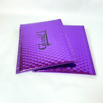 China Crash Resistance Packaging Envelope Mailing Bag Custom Logo Ploy Bubbles Recyclable Mailer Bags for sale