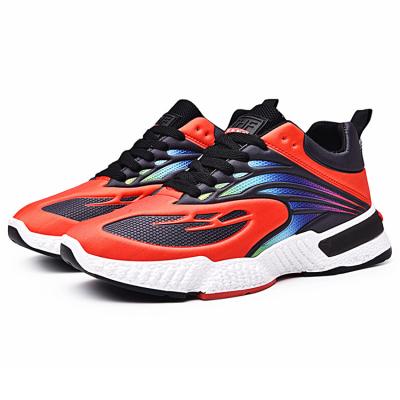 China Latest Fashion Trend Outdoor Design Colorful Lightweight Breathable Men's Sports Casual Shoes for sale