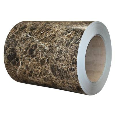 China Construction Printed PPGI Steel Sheet DX51D SGCC Wood Color Printing Steel Coil Prepainted Grain PPGI Raw Material For Building for sale