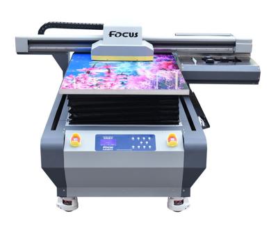 China Plastic Case/Leather/Card/Glass Machine 6090 Multi Functional Paper Phone Card Set Printing Led UV Flatbed Plastic ID Card Printer for sale