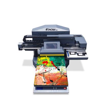 China Desktop Phone Case A3 Small Flat Bed Printing Machine Mini Inkjet Led Flatbed UV Printer for sale