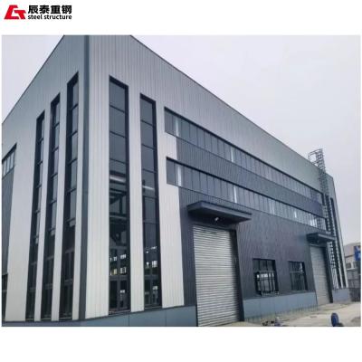 China Lightweight Galvanized Steel Structure Workshop Building With Good Toughness for sale