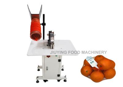 China Patata Mesh Bag Packing Machine de la maquinaria del proceso de fruta y verdura en venta