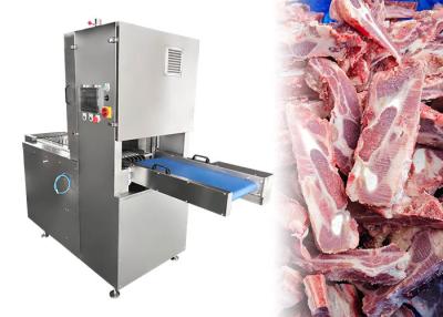 China Multiple Bone Saw Machine Commerciële bevroren vis snijmachine met riem uitgang Te koop