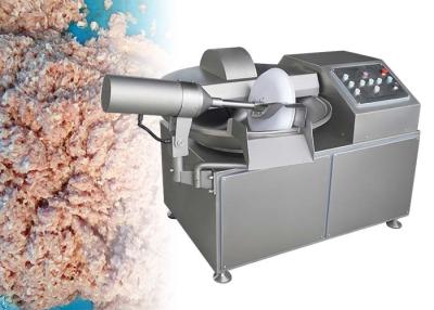 China Electronic 22.5KW Meat Bowl Cutter Machine with 80L For Meat Processing Industry for sale