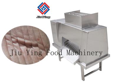 China Rindfleisch 1.5KW streift Würfel-würfelnde Schneidmaschinen-Ausrüstungs-/Fleischschneidemaschine ab zu verkaufen