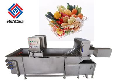 China Gemüseblasen-waschende Obstsalat Cleanner-Maschine mit 1000 kg/h mit 1-jähriger Garantie zu verkaufen