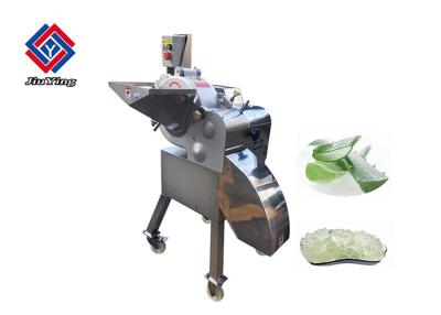 China Customized 3P 12mm Aloe Vera Cube Dicing Machine for sale