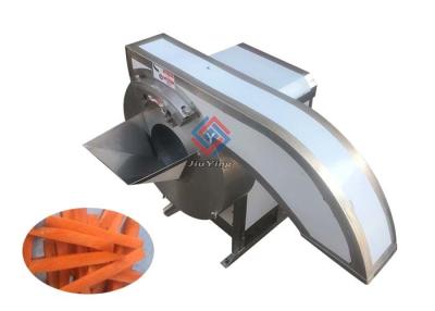 China Klare Süßkartoffel Chips Cutter Machine der elektrischen Manioka-1.5HP zu verkaufen