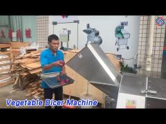 3D Vegetable Dicer Machine 3 T/H SUS 304 High Efficiency Inverter Control