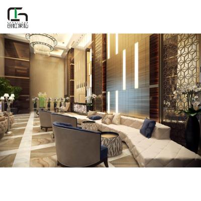 China Modern Hotel Furniture Chesterfield SOFA Simple New Design Antique Five Star Lobby Furniture for sale