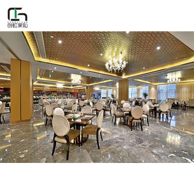 China Moder design /good quality OEM hotel restaurant chairs and tables sets custom 5 star furniture for sale