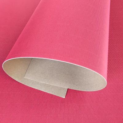 China Bio-degradable custom cardboard Pure color corrugated paper stretch wrinkle paper bouquet wrapping paper for sale