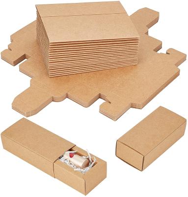 China Recyclable Kraft Paper Drawer Cardboard Gift Box Suitable For Soap Jewelry Candy Wedding Party Gift Box for sale