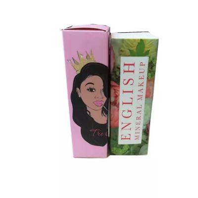 China Recyclable Custom Printing Cosmetic Eyebrow Pencil Case Product Eyeliner Packaging Box for sale