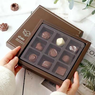 China Wholesale Recyclable Luxury Chocolate Packaging Box Rigid Chocolate Valentine Gift Case Candy Box for sale