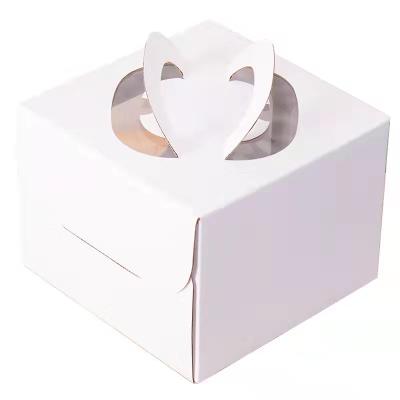 China Recyclable Wedding Birthday Christmas New Year Gift Dessert Candy Sweet Cake Baked Food Packaging Cardboard Paper Box for sale