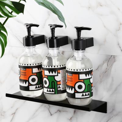 China Foam Soap Dispenser New Design Bathroom Toilet Holder Shampoo Body Wash ABS Hand Wash Locked Holder Hotel Liquid Soap Dispenser for sale