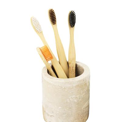 China OEM Wholesale Disposable Personal Care Hotel Eco Friendly Bamboo Cheap Disposable Biodegradable Toothbrush for sale