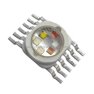 China INGAN 12Pins 6W 12W 18Watt High Power LED Diode RGBWA+UV 6in1 RGBWYV Multicolor High Power LED Chip 18W For Stage Lights for sale