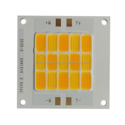 China INGAN 3600K+5600K Bi-Color Dual CCT Can Be Customized Bi-Color 3535 High CRI 95 Ra Integrated LED Chip 48W for sale