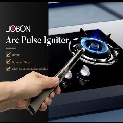 China JOBON Rechargeable Metal USB Arc Lighter JOBON Electronic Electric Cigarrillo encendedor BBQ Logo For Kitchen Custom Candle for sale