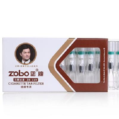 China ZOBO Portable Wholesale Single Use Empty Cigarette Filter Tubes Smoking Holder for sale