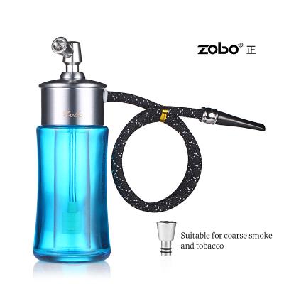 China ZOBO Durable Wholesale Porcelain Hookah Hose Shisha Hose Design Shisha Bottle Decorative Hookah for sale