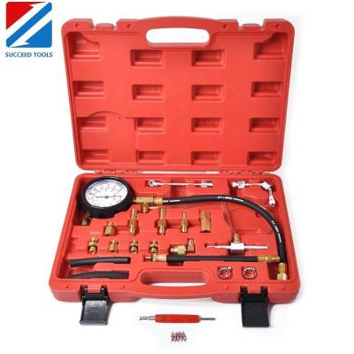 China Professional Diagnose Tool TU-114 Fuel Injector Pump Pressure Tester Gauge Kit Oil Combustion Spraying Pressure Meter for sale