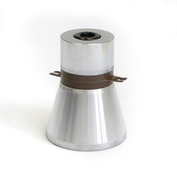 China Aluminum Ultrasonic Cleaning Transducer , 25KHz 60W Ultrasonic Piezo Transducer for sale