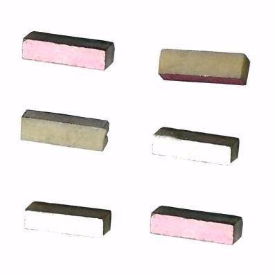 China Small Rectangular Piezoelectric Ceramics 6x1.5x1.5mm 246KHz High Performance for sale