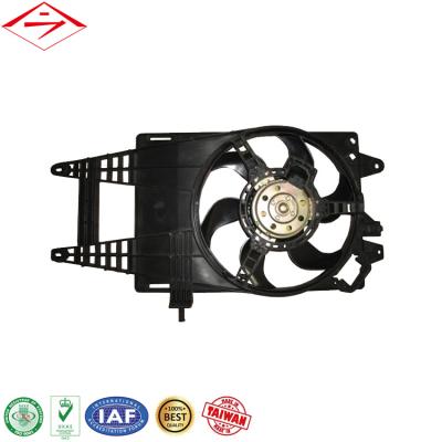 China Auto Parts Manufacturer Radiator Cooling Fan For FIAT nuova [AT 1.2L 8V/16V 99' PUNTO FL2003/IDEA UPSILON 1.4 Standard 16V/ for sale