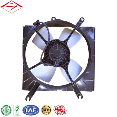 China Auto Parts Manufacturer Radiator Auto Cooling Condenser Fan Motor FOR KIA PRIDE 94'-97' SINGLE rad FAN assembly, 94'~97' standard for sale