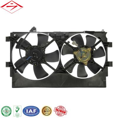 China Fan Auto Parts Manufacturer Radiator Auto Cooling Condenser Fan Motor FOR MITSUBISHI OUTLANDER 2.4L 06'~13' for sale