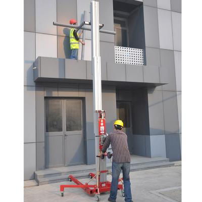 China Hotels LPA-15 5m Small Single Speed ​​Winch Manual Building Material Elevator for sale