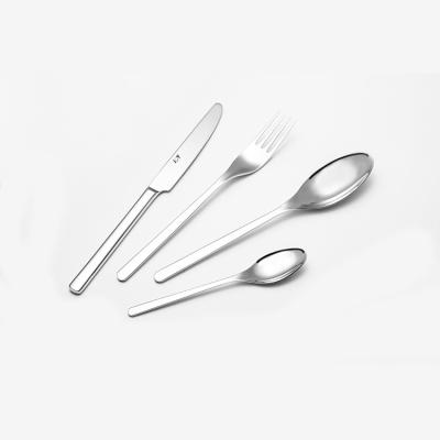 China Workable Factory Price Stainless Steel Restaurant Hotel Spoon Knife Fork Cutlery Set for sale