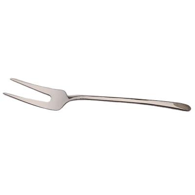 China Sustainable SF12 Single Design With Best Price High Quality Stainless Steel Salad Serving Fruit Meat Fork for sale