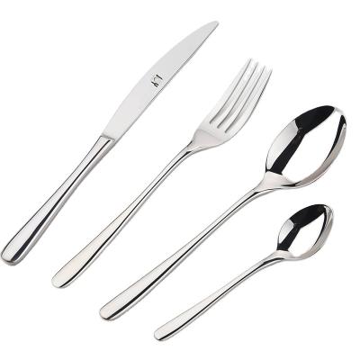 China Low Price Sustainable High Quality Germany Travel Cutlery Set Stainless Steel Cutlery Luxury for sale