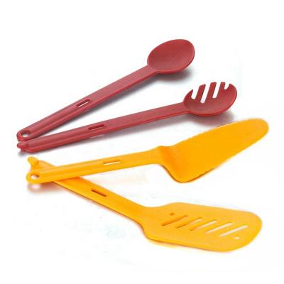 China Kitchen Sustainable Nylon Products With Elevated Utensil Head Small Kitchen Aid Haisheng Kitchen Utensils for sale